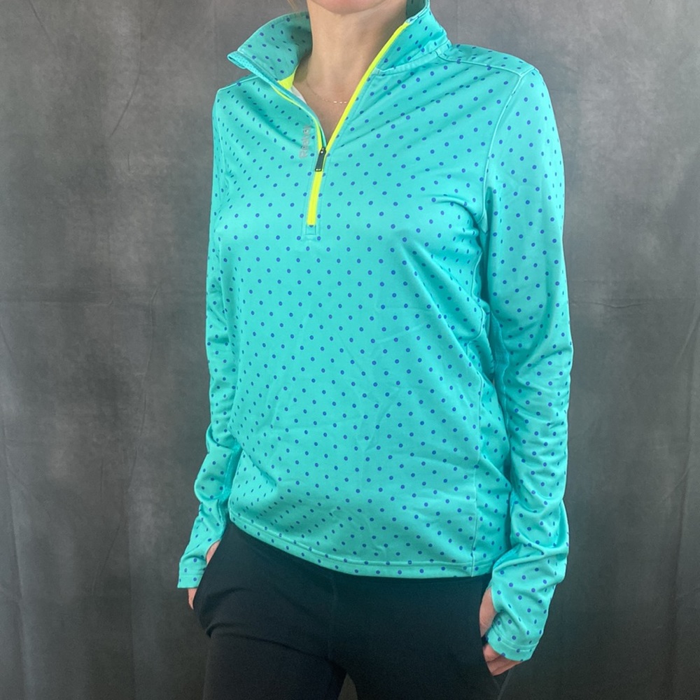 REEBOK LONG SLEEVE HALF ZIPPER SHIRT